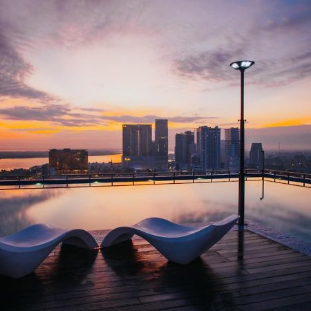 Hotel Serviced Apartments Top One Infinity Pool With View Of 360 Degree พนมเปญ ภายนอก รูปภาพ